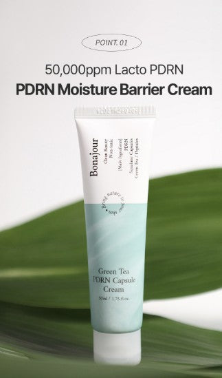 Bonajour Green Tea PDRN Cream | Hydrating Face Cream