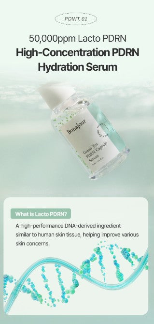 BONAJOUR Green Tea PDRN Capsule Serum