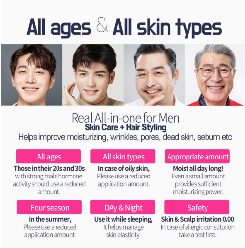 DAMAN Smart Essence – Men's All-in-One Facial Essence